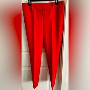 Professional red dress pants
